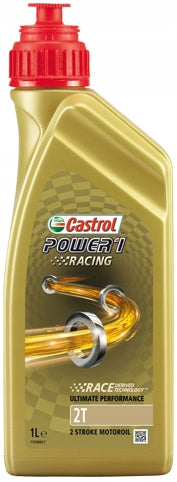 Motorcycle synthetic oil for two strokes Castrol Power Racing 2T 1L