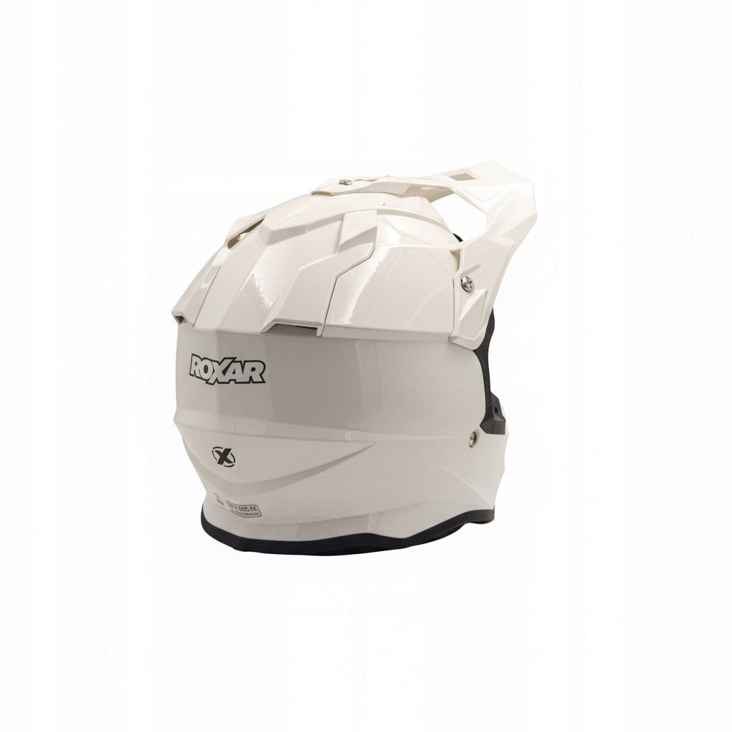 Motorcycle touring helmet ROXAR ADV Z-Line white gloss L Model ROXAR ADV Z-Line biały
