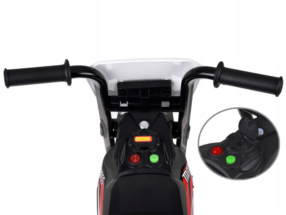 Motorcycle tricycle for electric battery for child + music PA0334 Brand no brand