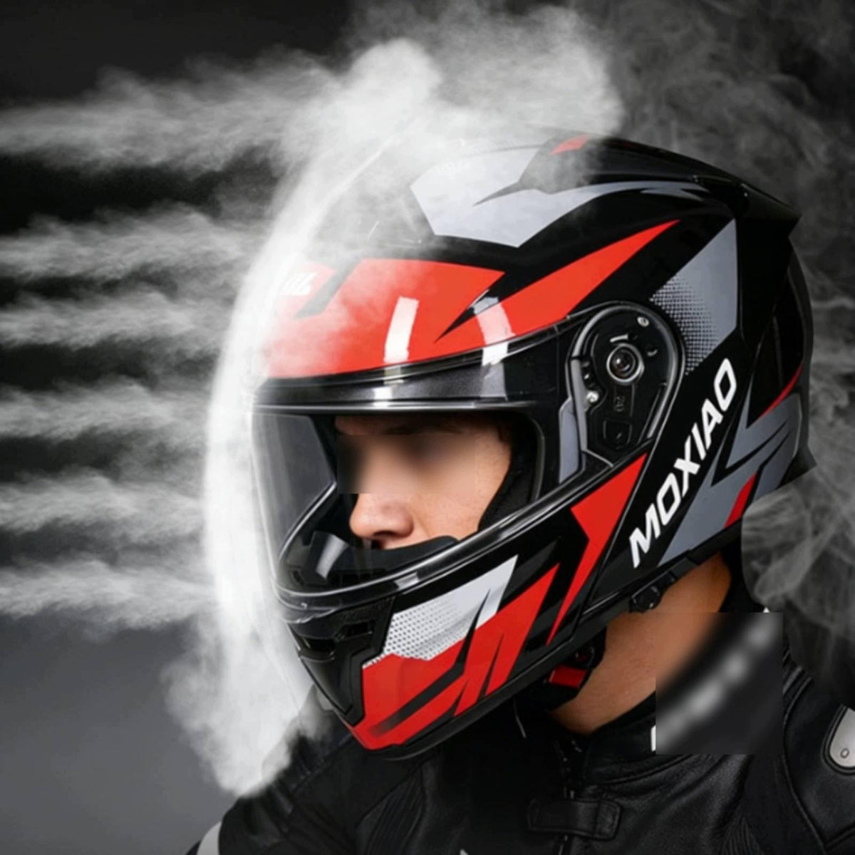 Motorcycles helmet With double Visor DOT Certified with Sun Xl Manufacturer no brand