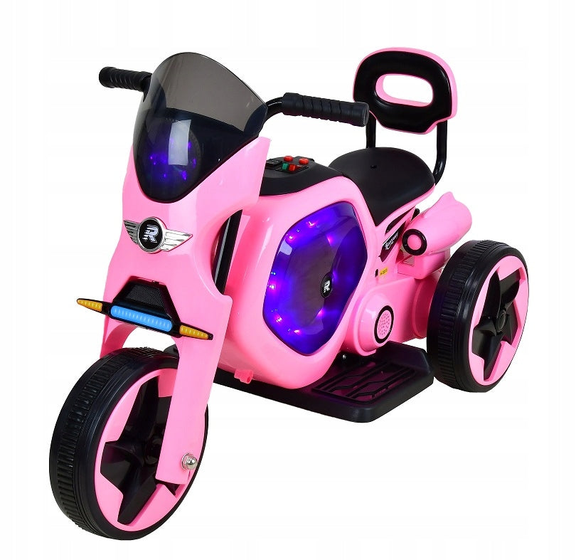 Motorka Racceway růžová