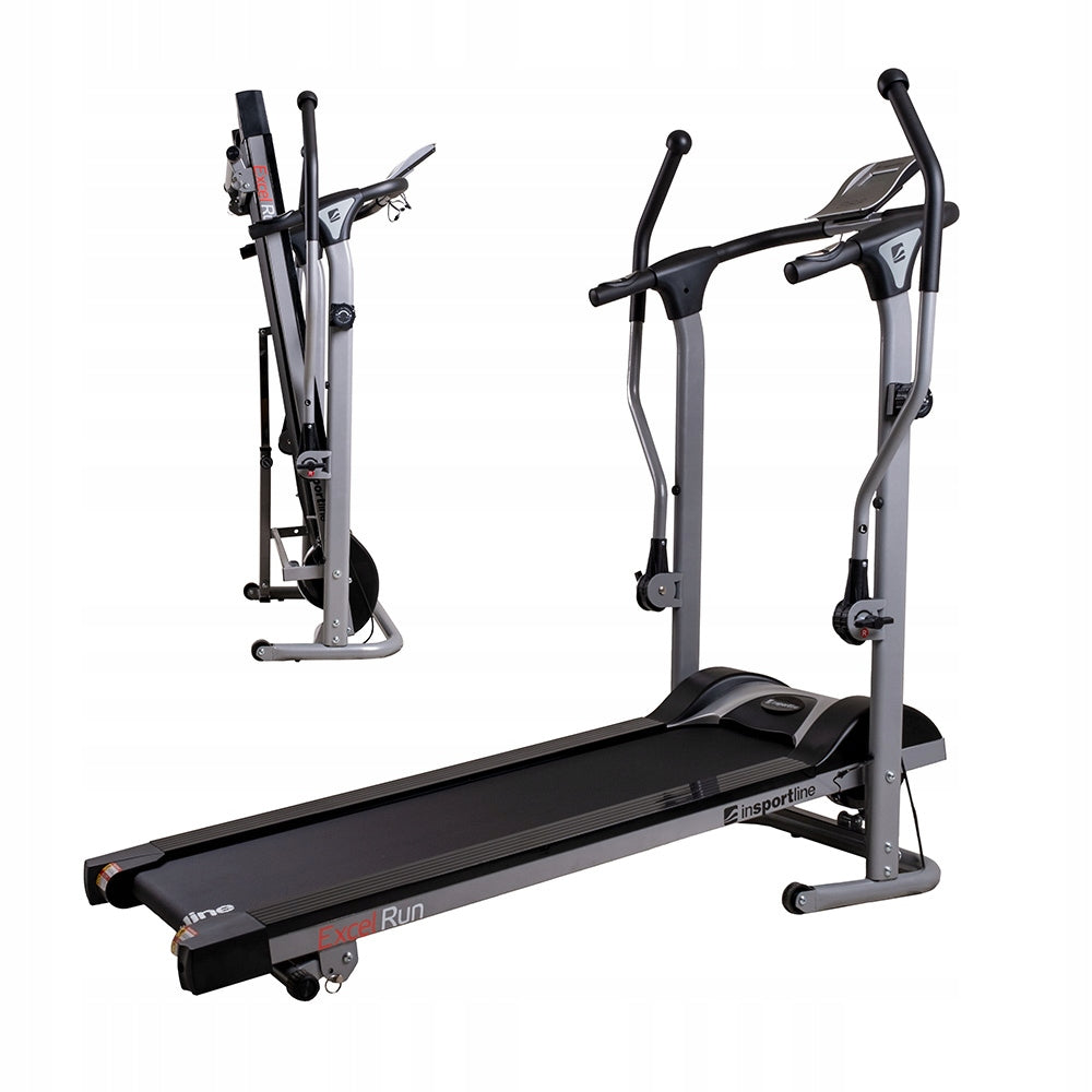 Motorless magnetic treadmill for home inSPORTline Excel Run
