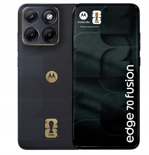 Motorola Edge 70 Fusion 8/256GB 5G black World Cup Edition + Buds NEW Headphones included yes