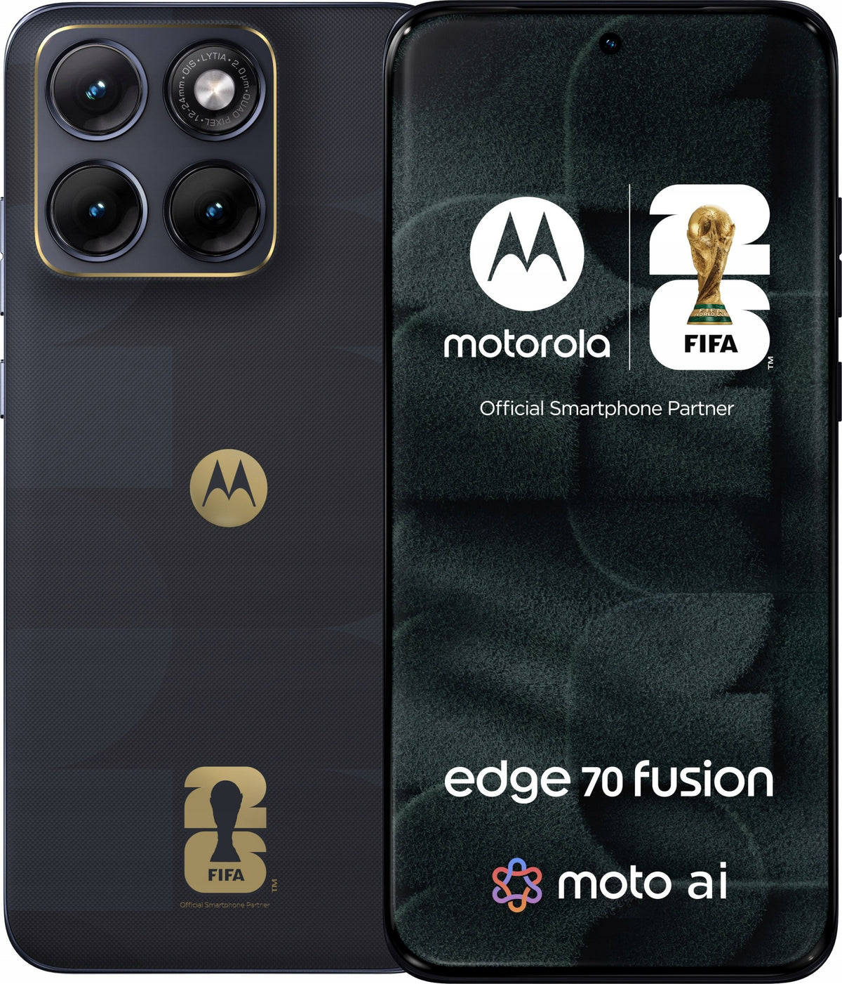 Motorola Edge 70 Fusion FIFA Edition 5G 8/256GB + MotoBuds Bass Charger included no