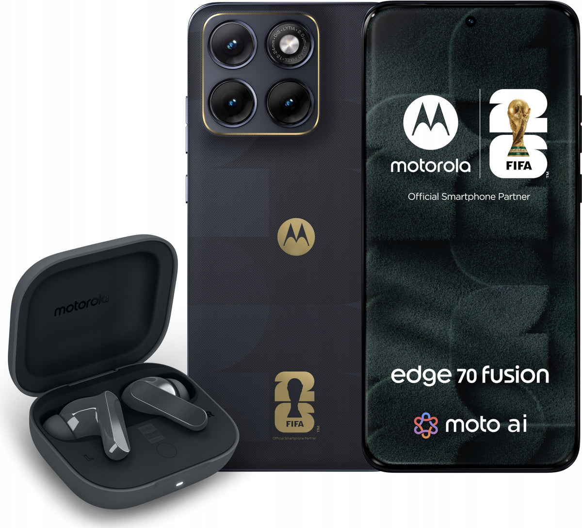 Motorola Edge 70 Fusion FIFA Edition 5G 8/256GB + MotoBuds Bass