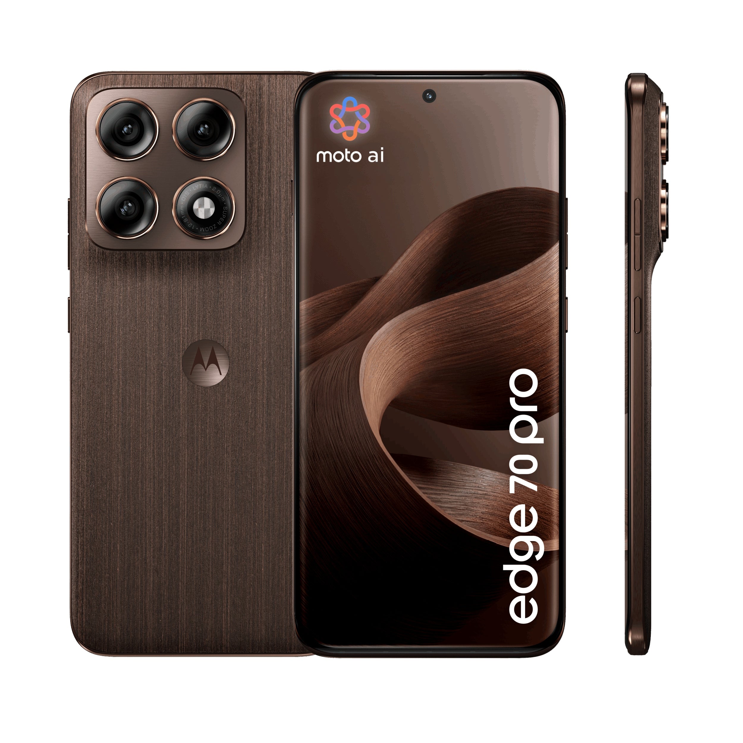 Motorola Edge 70 Pro 8GB/256GB Pantone Chicory Coffee (Wood)