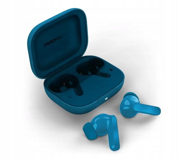 Motorola Moto Buds Bass Blue Jewel In-Ear Headphones