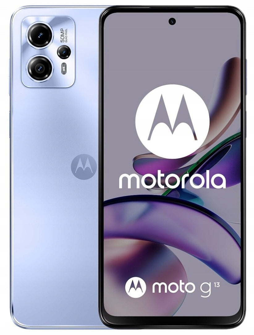 Motorola Moto G13 | Lavender Blue | 4/128 GB | NFC | 5000 mAh | EN