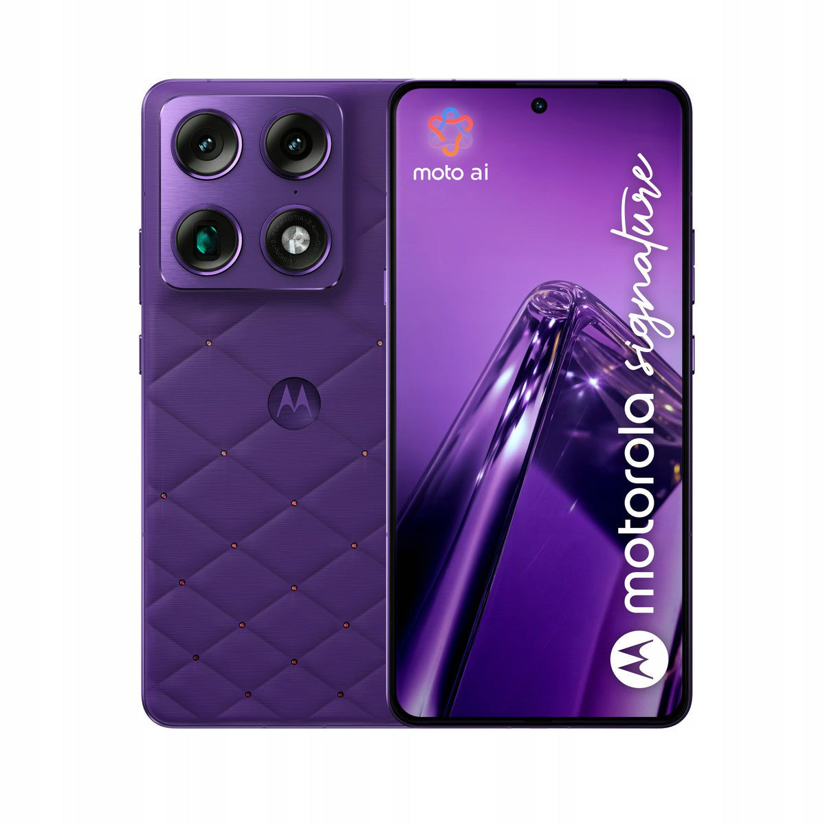 Motorola Signature Crystals by Swarovski PANTONE Violet Indigo Built-in memory 512 GB