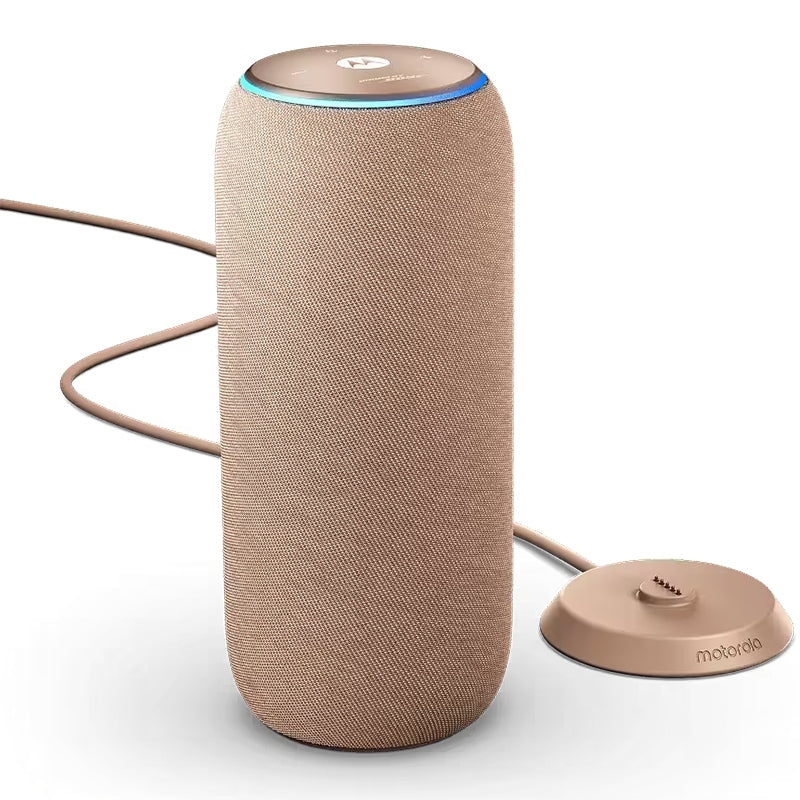 Motorola Sound Flow Beige Speaker - Pantone Warm Taupe Brand Motorola