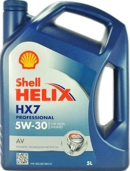 Motorový olej Shell 5 l 5W-30 Packaging status original