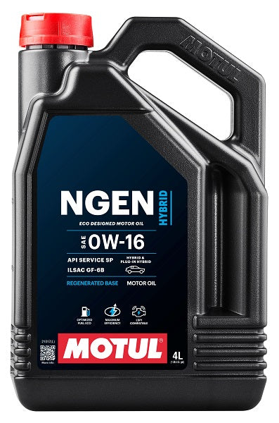 Motul NGEN HYBRID 0W16 4L