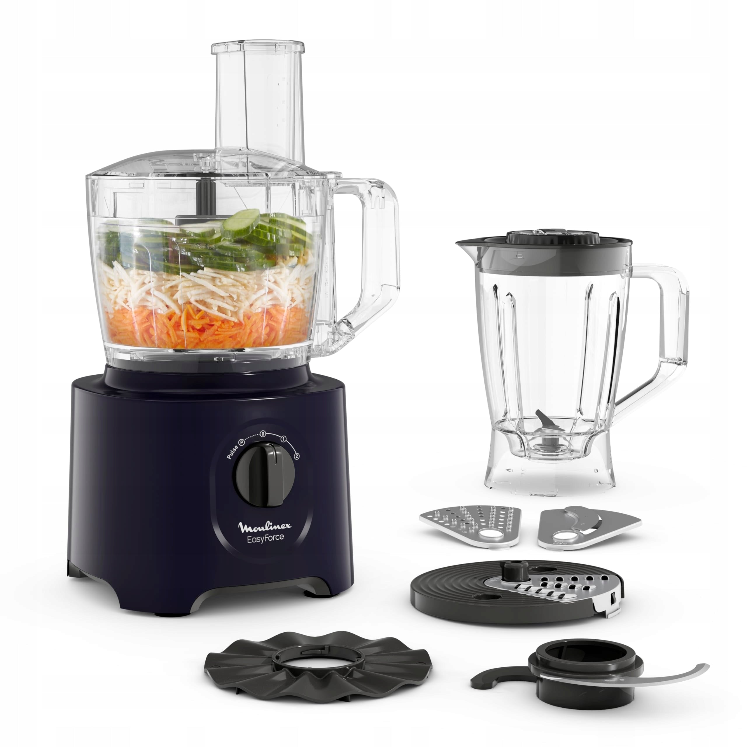 Moulinex Easy Force Multifunctional Food Processor 800 W 25 Functions