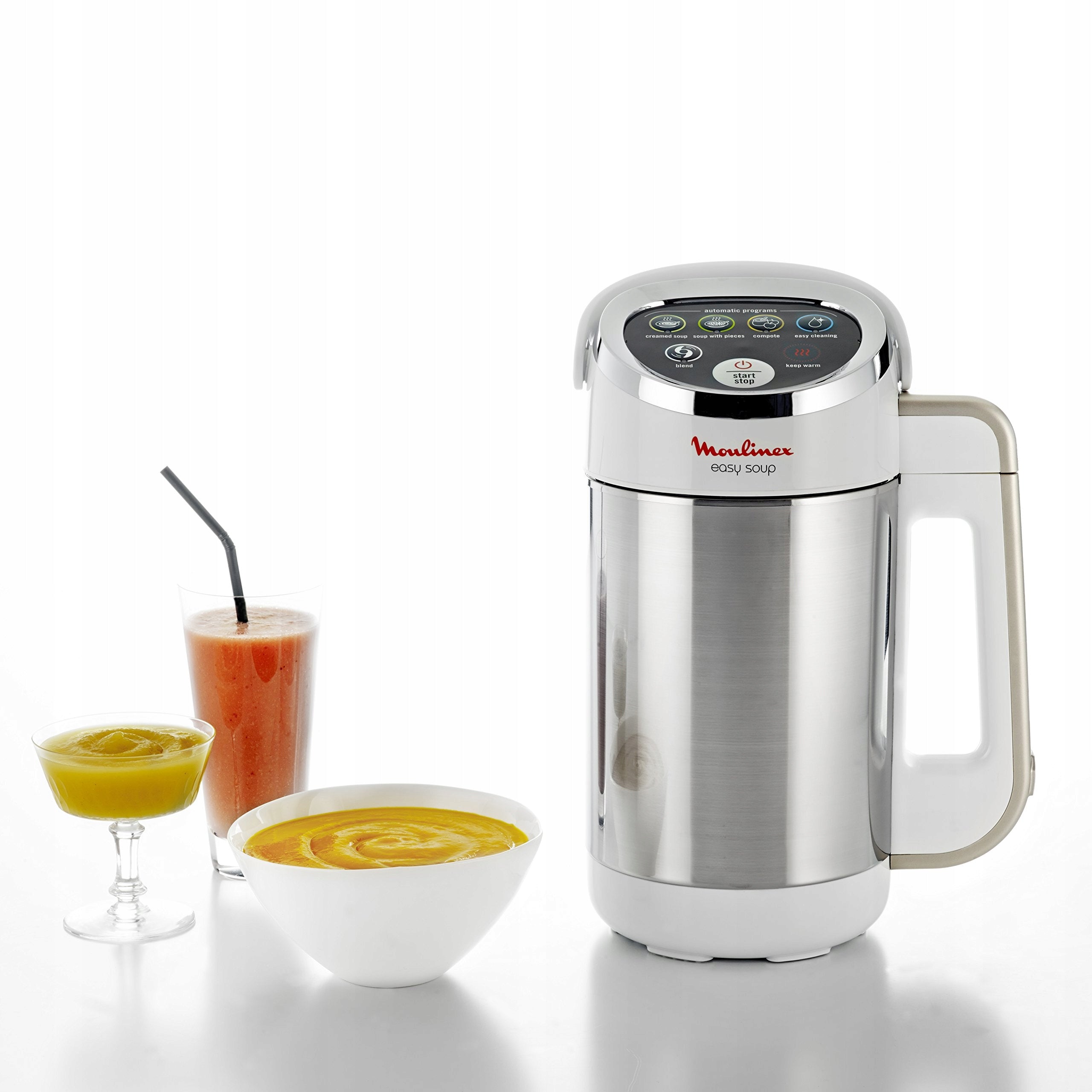 Moulinex Easy Soup LM841110 Heating Blender 1,2 l 1000W silver Brand Moulinex