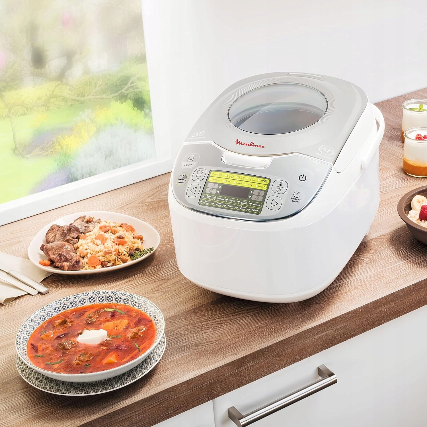 Moulinex Maxichef Advanced MK8121 5L 750W programmable touch robot Brand Moulinex