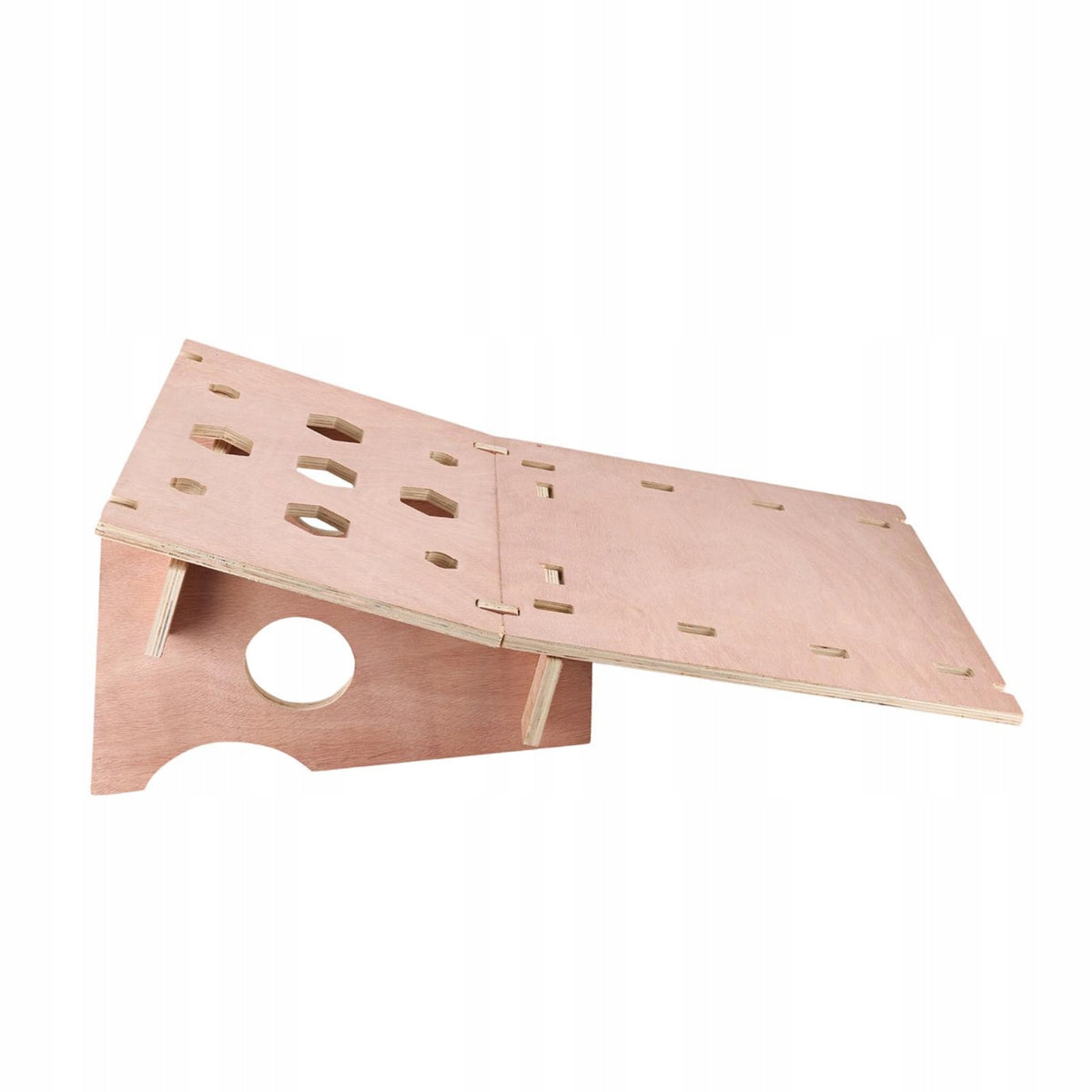 Mountain Bike Jump Ramp Dovetail Joints Lightweight Easy Assembly Small Packaging status original