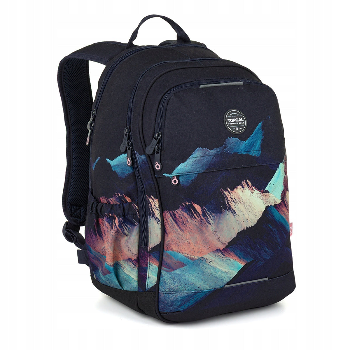 Mountain Vista Youth Backpack Topgal RONY 26034 mountain pattern 6-8 class