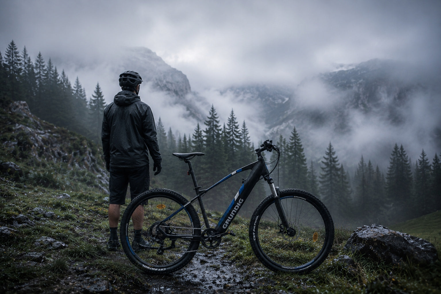 Mountain electric bike Grundig MTB 27,5 Shimano Bat. Samsung 15ah 110km Brand Grundig
