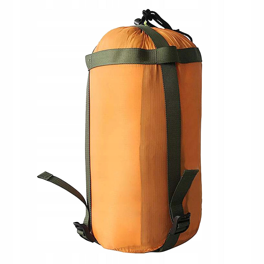 Mountaineering Compression Stuff Sack, Lightweight Sleeping Orange
