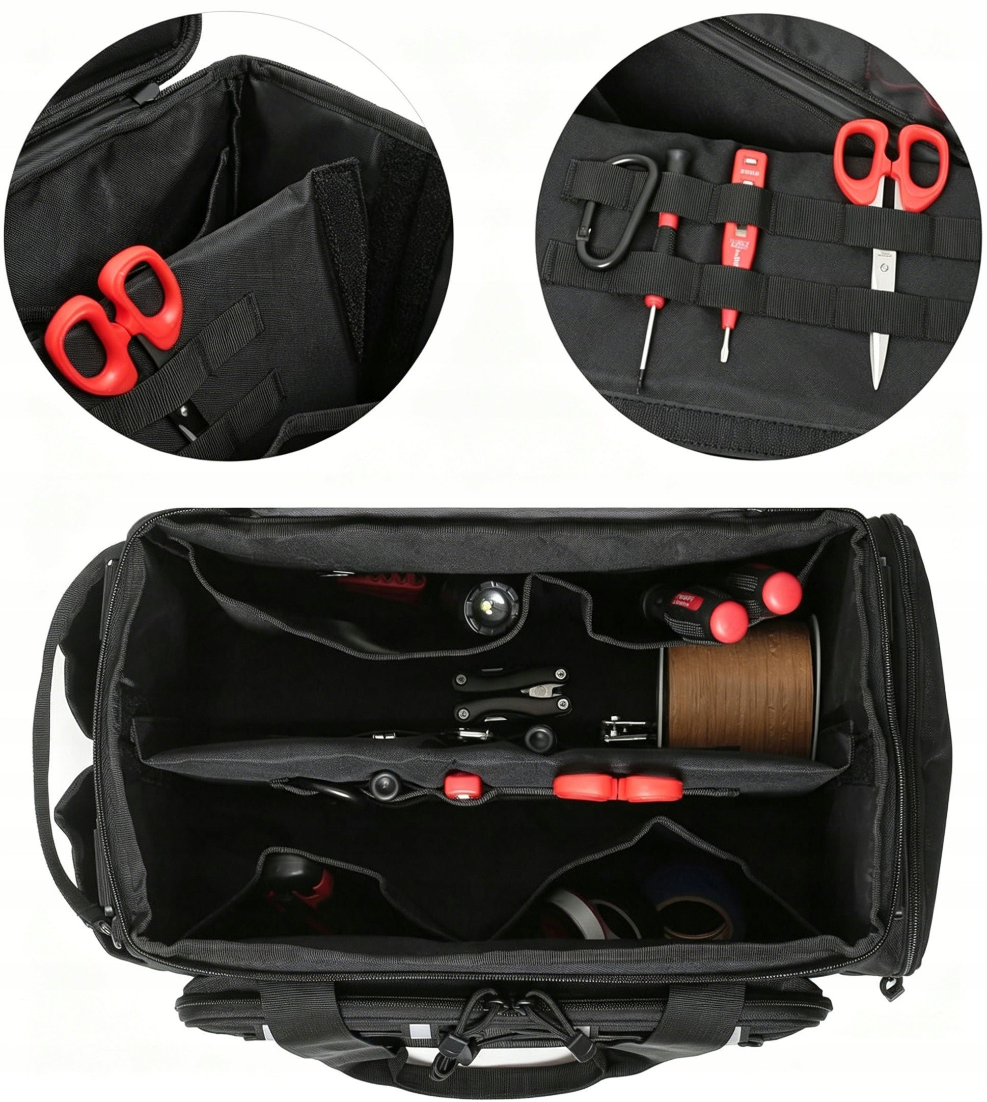 Mounting Tool Bag Large Black Manufacturer code WH178