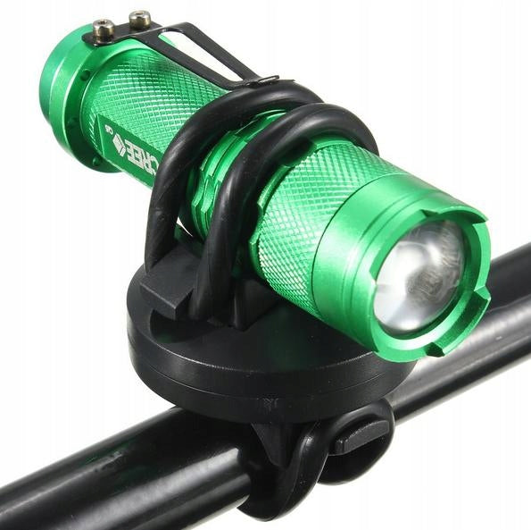 Mounting bracket bike mount for flashlight