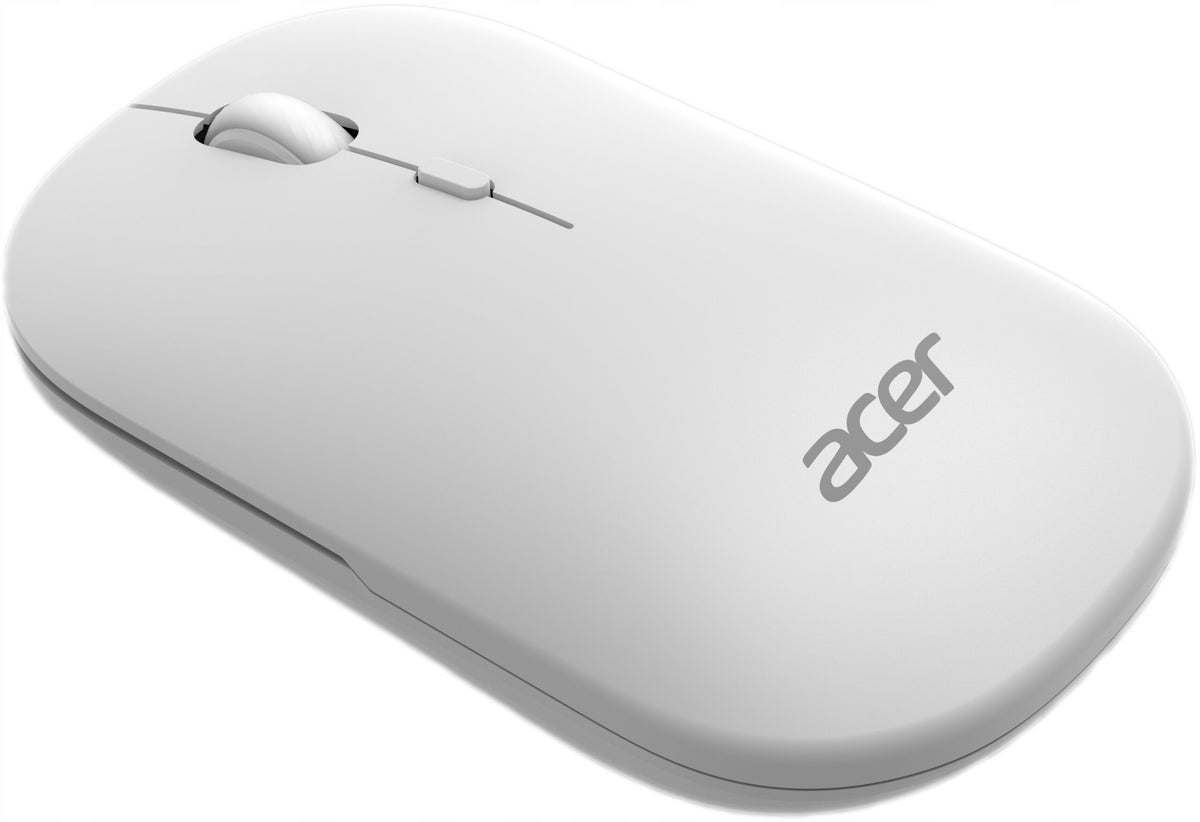 Mouse ACER AMR130 White Interface Bluetooth USB (Radio 2.4 GHz)