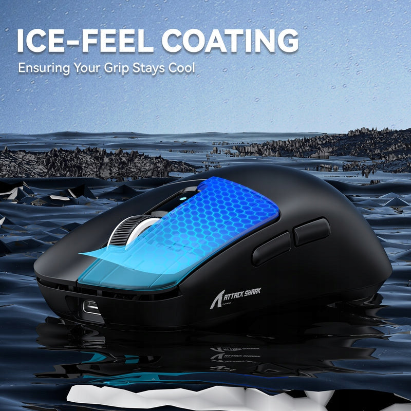 Mouse Attack Shark R6 Ultralight 8kHz/42kDPI PAW3950MAX Omron white Manufacturer Attack Shark