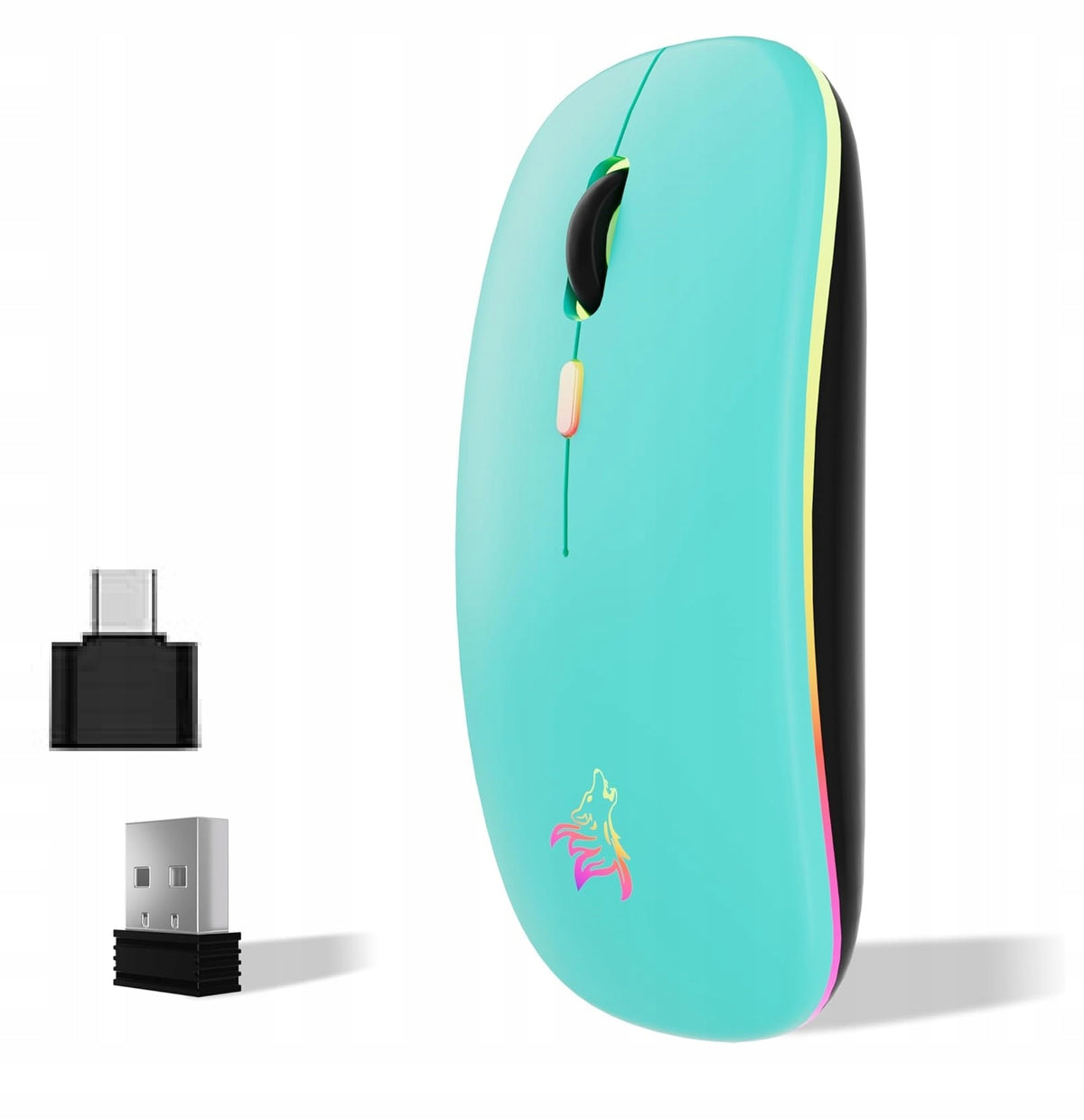 Mouse Bluetooth Computer Mouse Quiet Wireless USB-C Apple MacBook