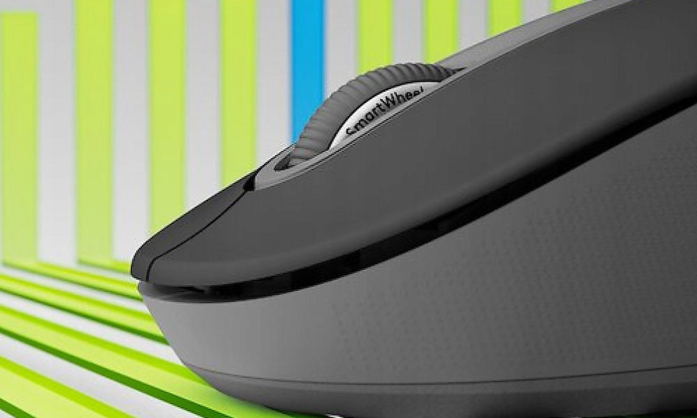 Mouse LOGITECH Signature M650 L Graphite Interface Bluetooth USB (Radio 2.4 GHz)