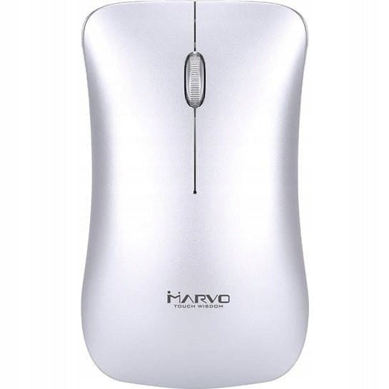 Mouse MARVO DWM102SL optical 1200dpi 2,4GHz wireless silver silent