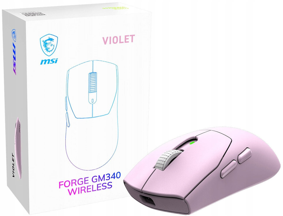 Mouse MSI Forge GM340 Wireless Purple Model Forge GM340