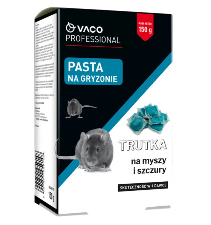 Mouse RAT Paste Vaco Pro 150g PASTA Brodifakum Bromadiolone STRONG