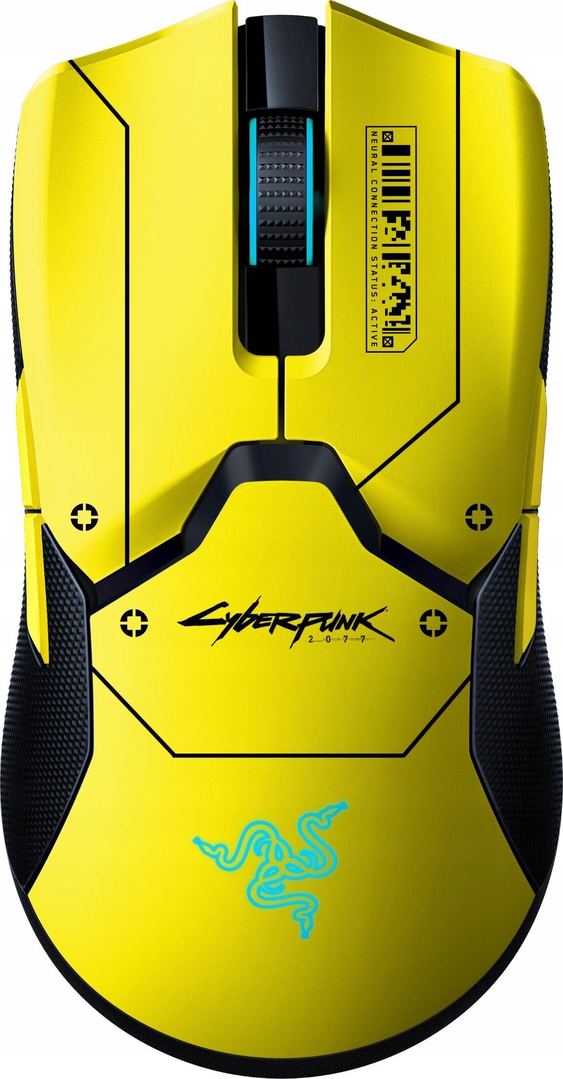 Mouse Razer Viper Ultimate Cyberpunk 2077 + docking base