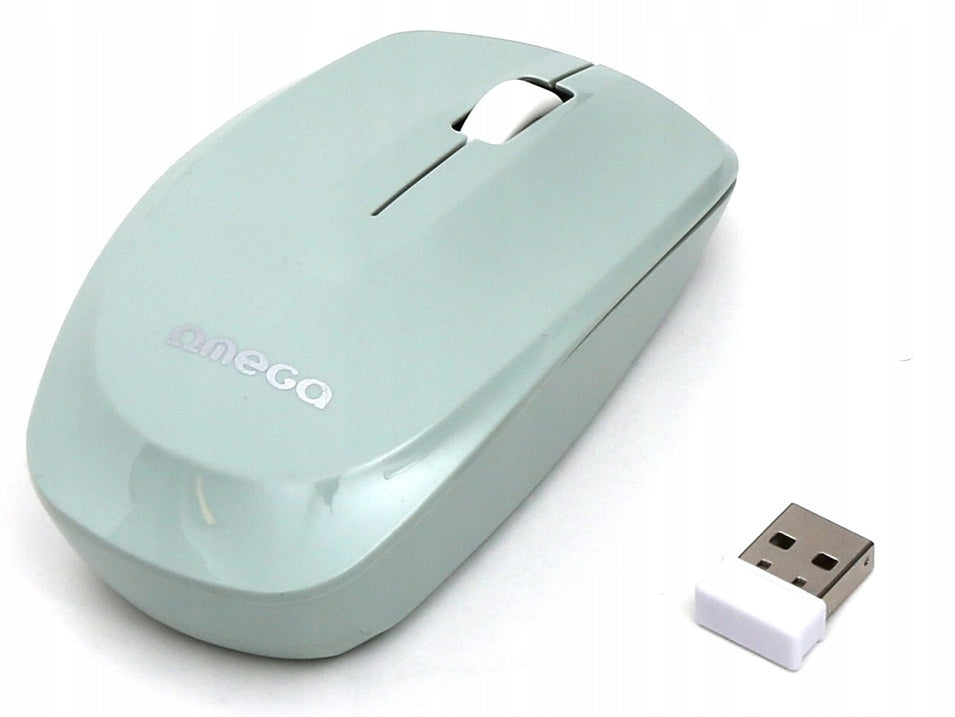 Mouse Wireless 2,4GHz 1200DPI USB NANO MOUSE WIRELESS MINT Manufacturer code OM229M