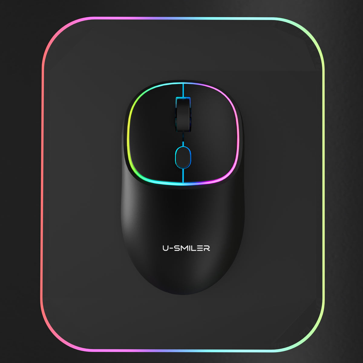 Mouse Wireless Computer Gaming Optical Mouse USB Slim Lightweight LED Packaging status original