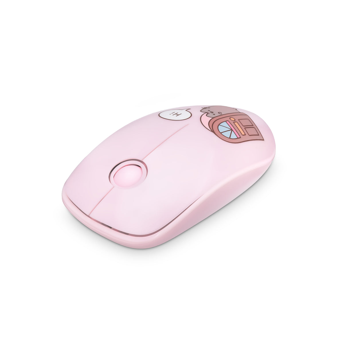 Mouse Wireless Computer Mouse Pusheen Purple