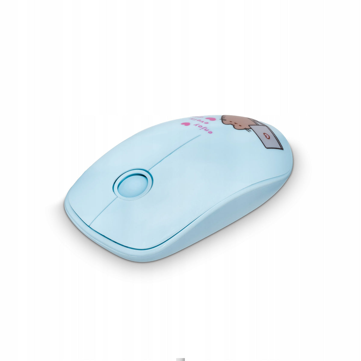 Mouse Wireless Computer Mouse Pusheen blue