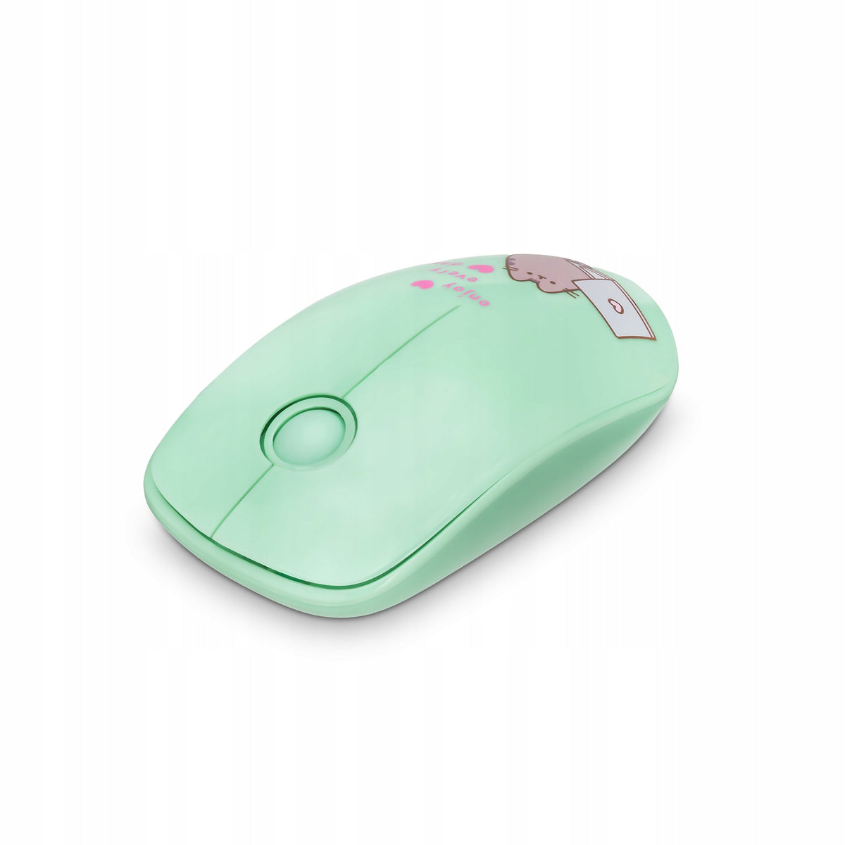Mouse Wireless Computer Mouse Pusheen green