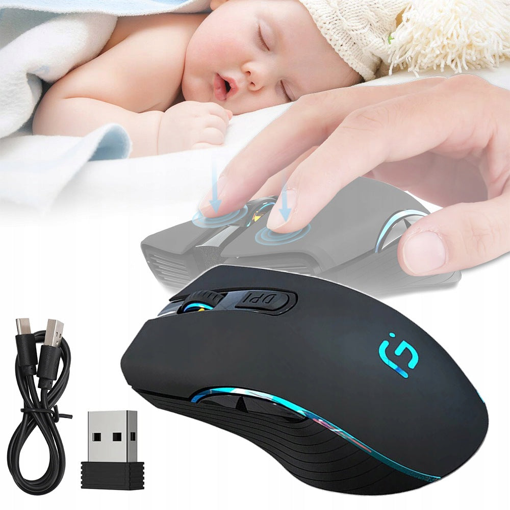 Mouse Wireless Computer Side Buttons Manufacturer no brand