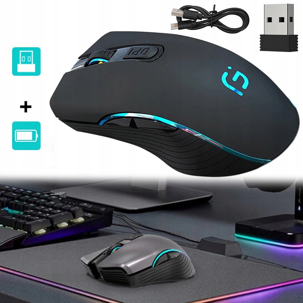 Mouse Wireless Computer Side Buttons