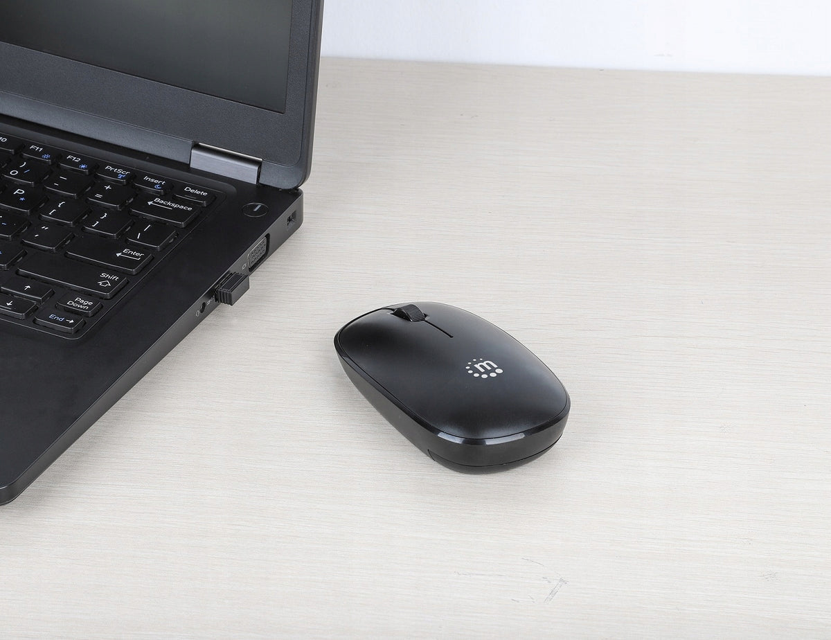 Mouse Wireless Mouse 2.4 GHz USB 1200 dpi Ambidextrous Manhattan Packaging status original
