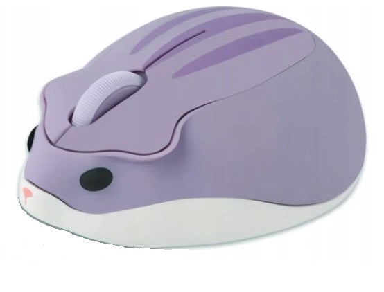 Mouse Wireless Quiet Funny Gift for Parents Optical Purple
