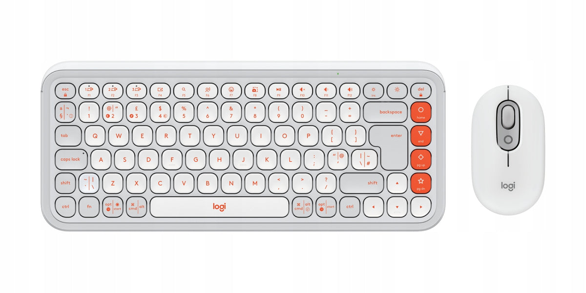 Mouse and keyboard Logitech POP Icon Combo Bluetooth wireless set