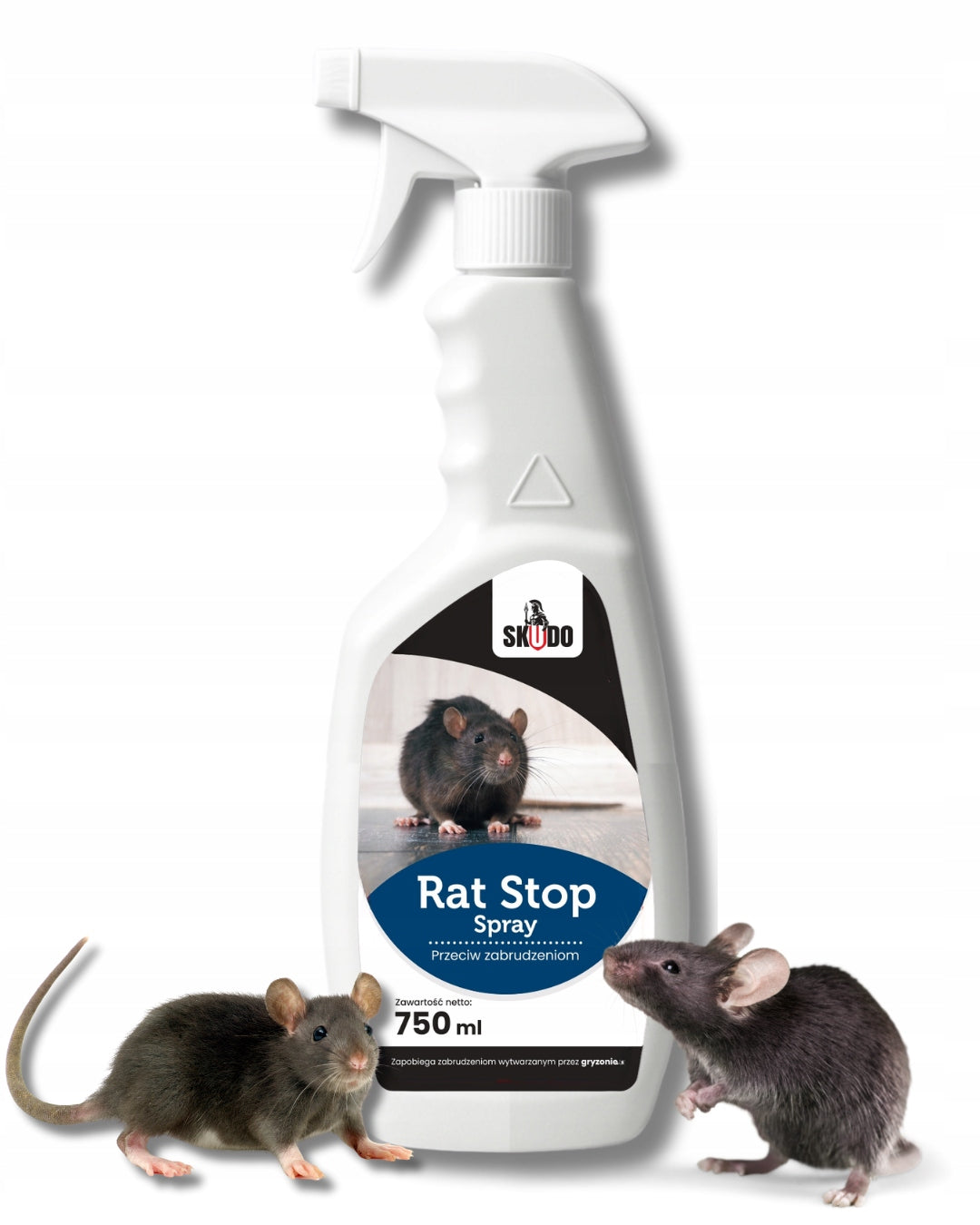 Mouse barrier rats spray 750 ml natural preparation without poison