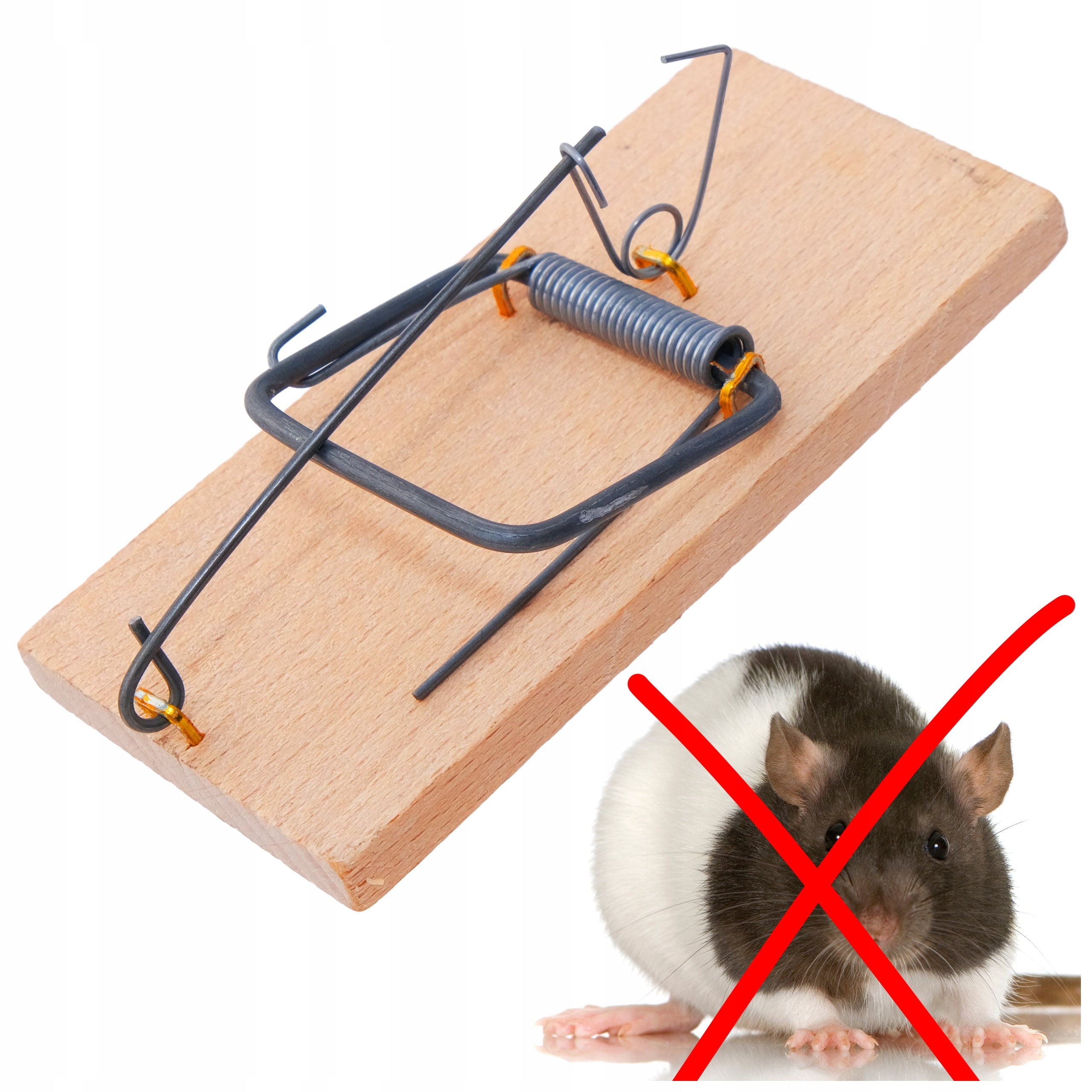 Mousetrap wooden paw mousetrap rats mole 10 pcs. Brand Sigmet