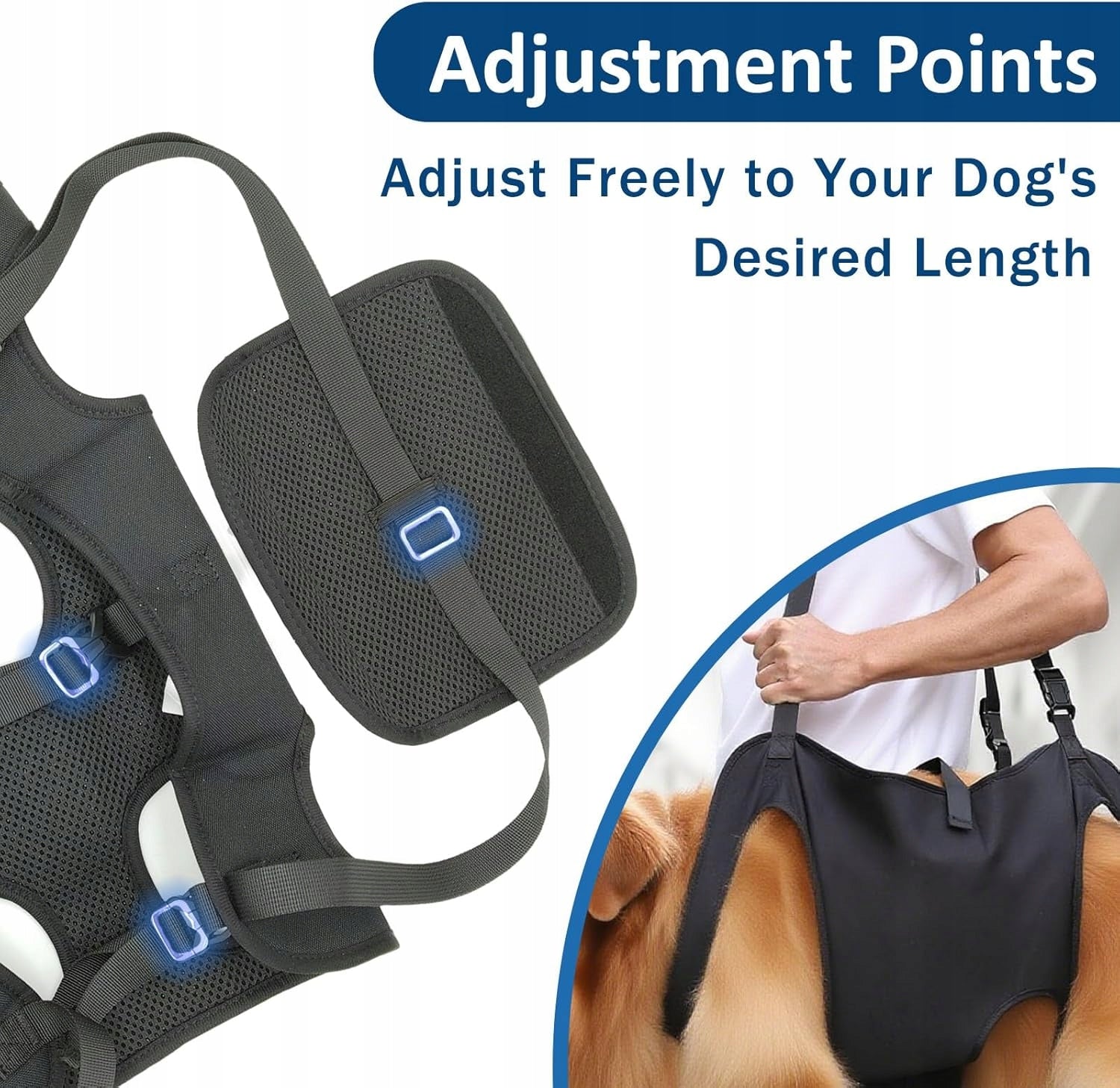 Movement assistance for elderly, injured and disabled dogs, size M Brand no brand