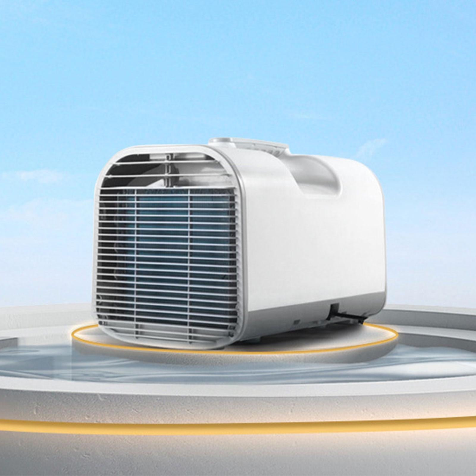 Moving Air Conditioner Compact No Drainage Desk Office Mobile DC style C Medical device no