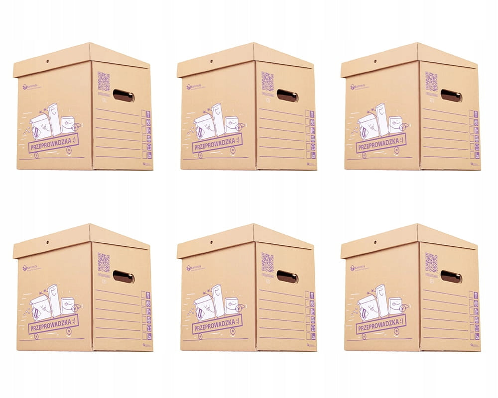 Moving carton - 25L - 6 pcs.