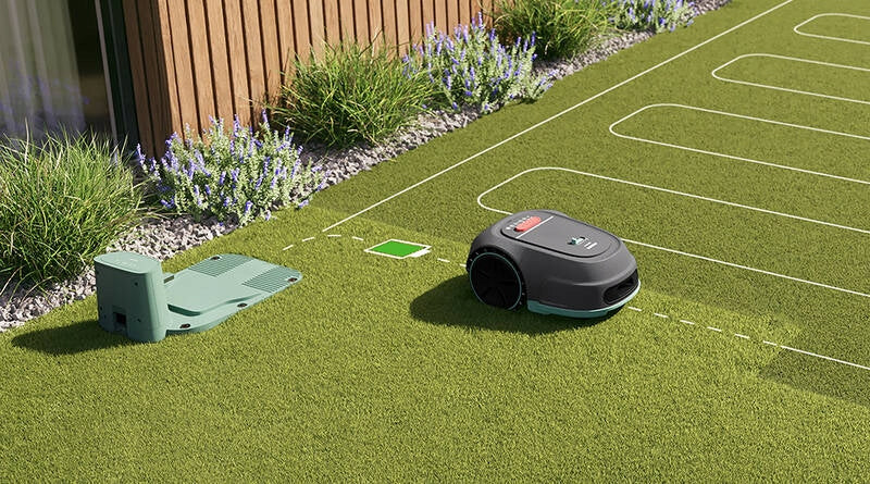 Mower Philips RSL3000/10 Robot mower with GPS GardenCare 1000 m2 for grass Mowing width 18 cm