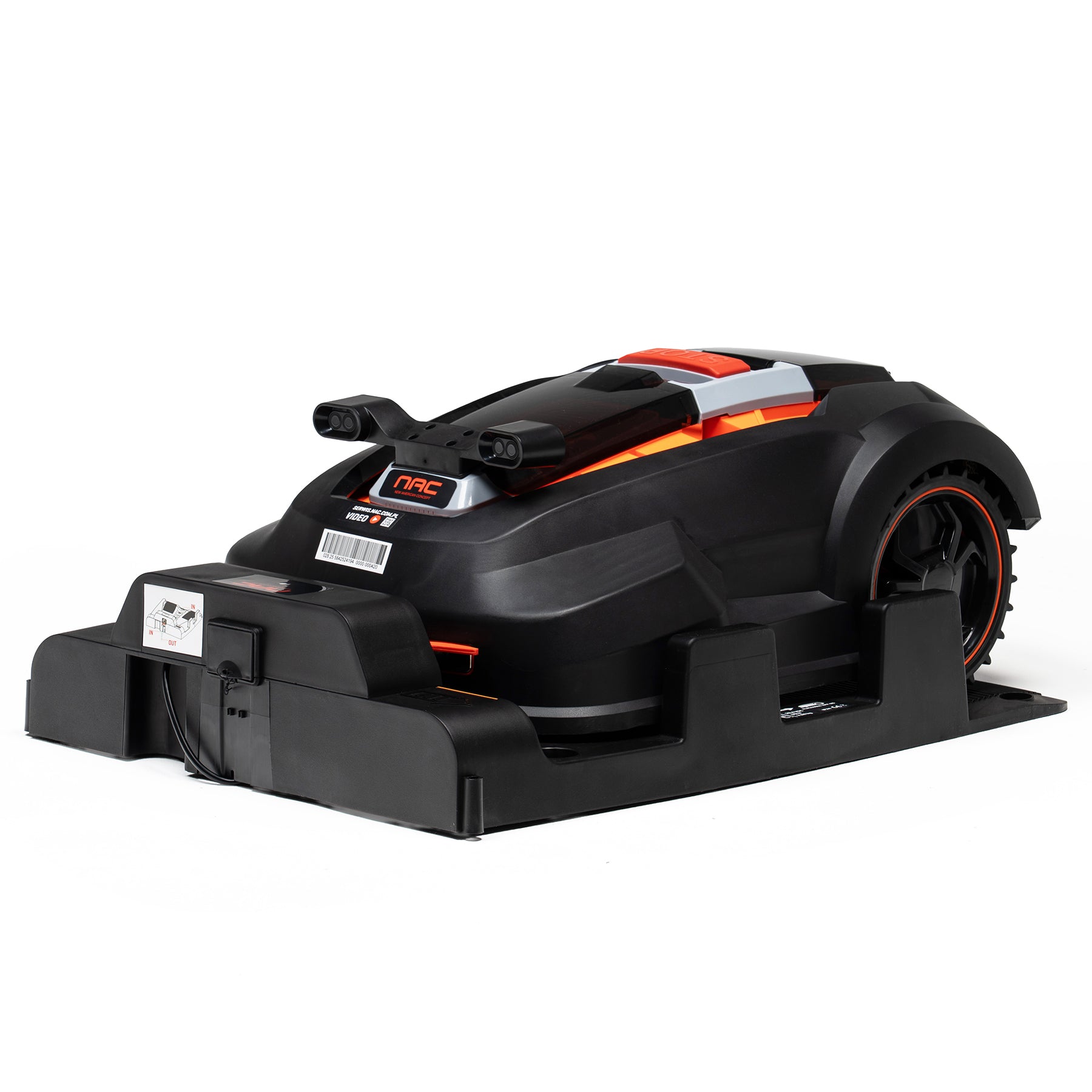 Mowing robot NAC RLM cutting width 24 cm Mowing width 24 cm